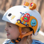 Micro Scooter Helmet Lightweight - 3D Monster