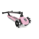 Scoot & Ride HighwayKick 3 (3 year+) (3 Wheels) - Rose with LED