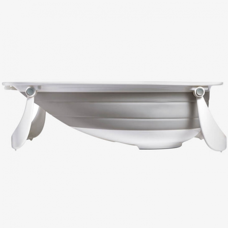 Boon Naked 2-Position Collapsible Baby Bathtub, Gray 