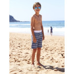 Platypus Retro Beach UPF50+ Trim Boardshort - Size 4 to 14