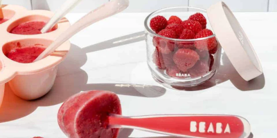 Babycook Recipes: Berry and Breastmilk Popsicle