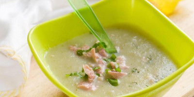 Babycook Recipes: Chlorophyll Salmon Puree